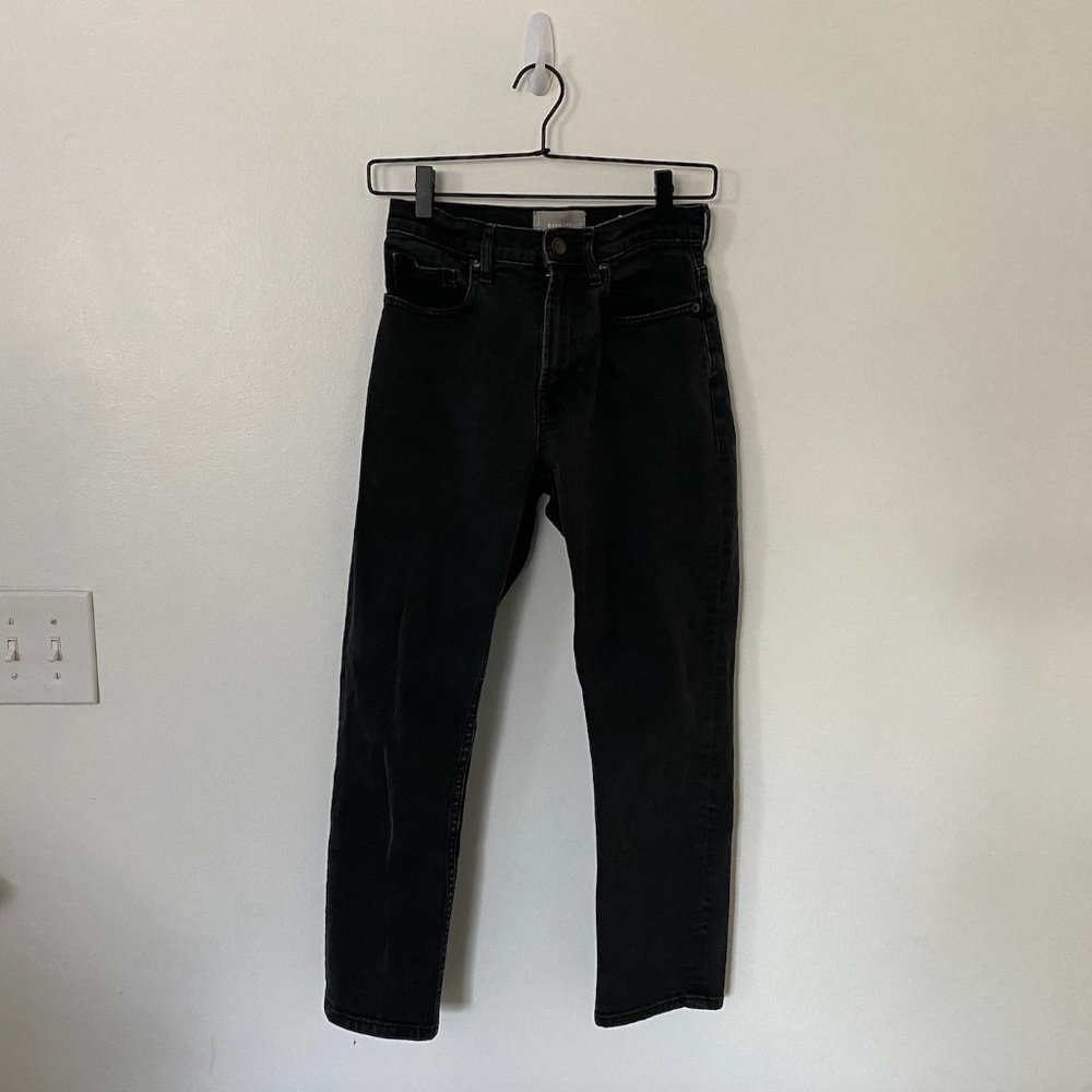 Everlane High Waist Straight Jeans